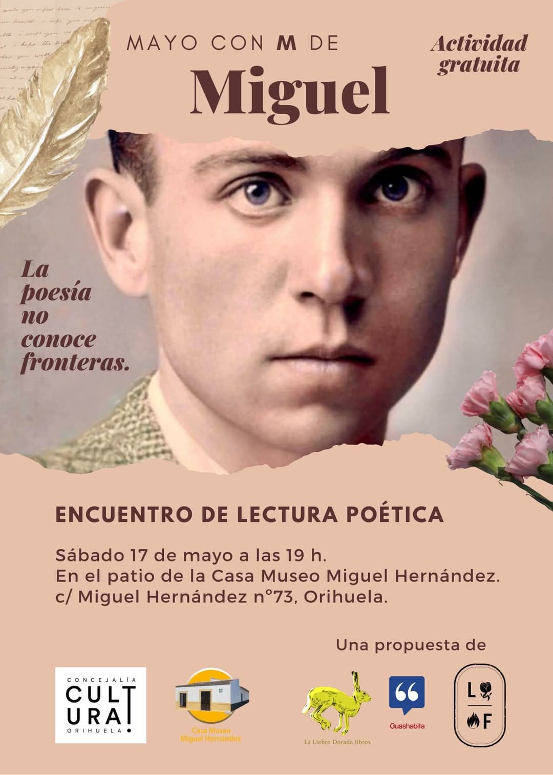 Recital de poesía 'Mayo con M de Miguel'