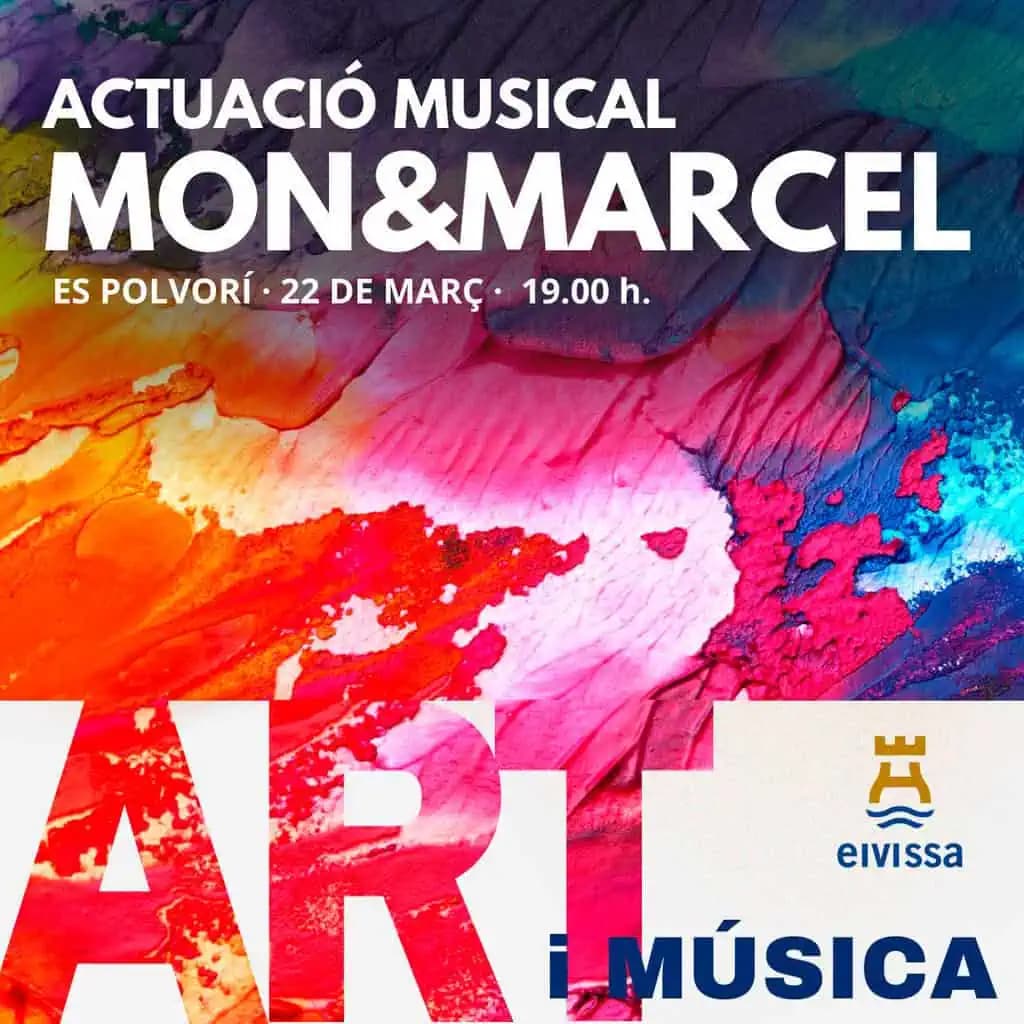 Art i música con concierto de Mon&Marcel