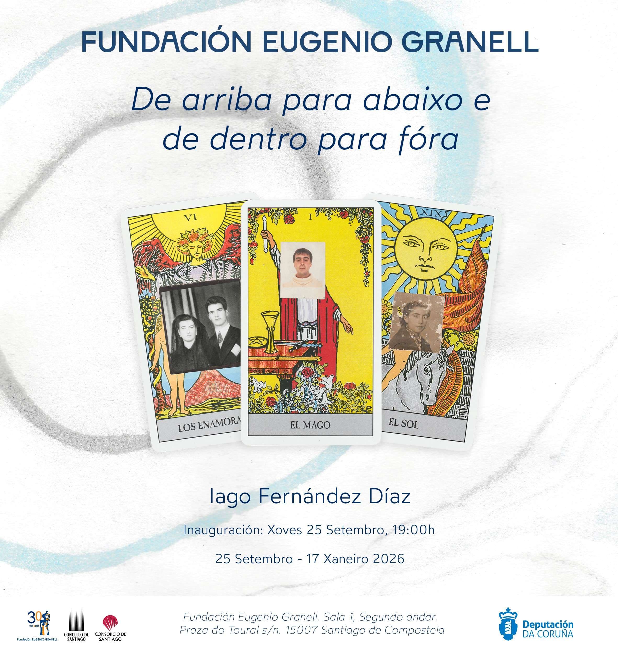 De arriba para abaixo e de dentro para fóra