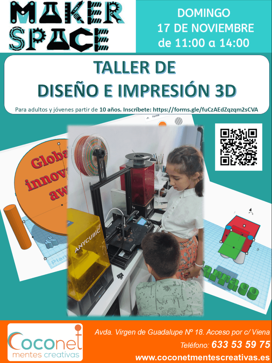 TALLER DE DISEÑO E IMPRESIÓN 3D