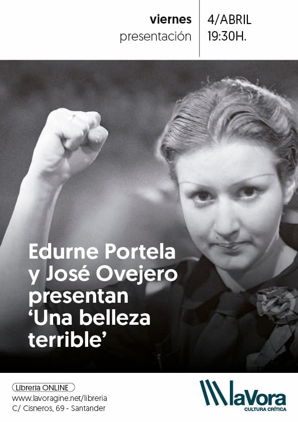Edurne Portela y José Ovejero presentan "Una belleza terrible"