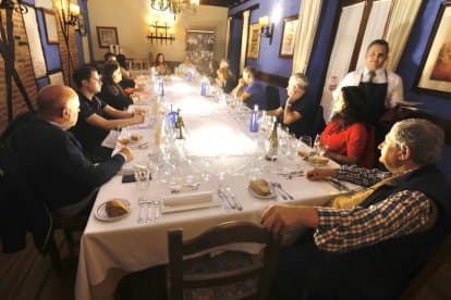 Cena de maridaje con vinos de Xerez