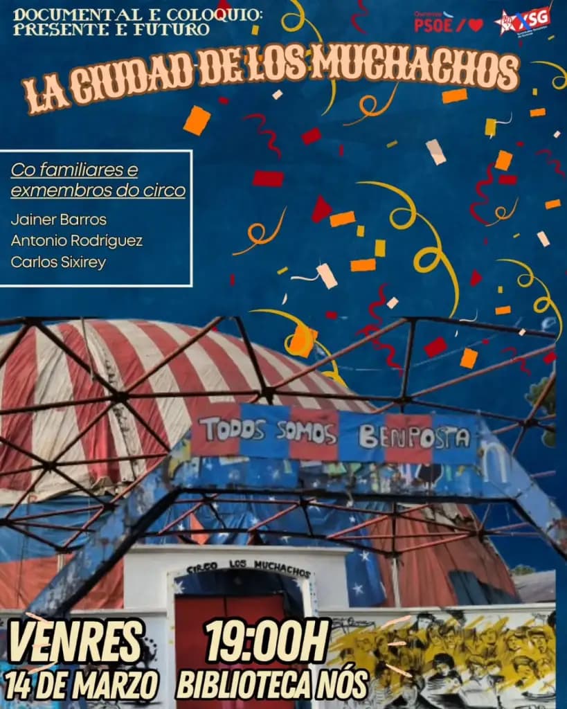 Ourense recuerda al Circo de los Muchachos