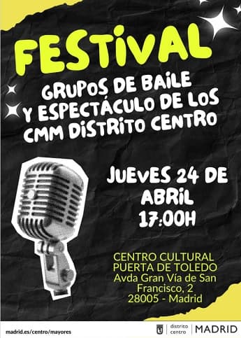 Festival. Grupos de Baile y Espectáculo de los Centros de Mayores del distrito Centro