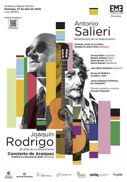 Concierto Extraordinario Aniversario Joaquín Rodrigo y Antonio Salieri