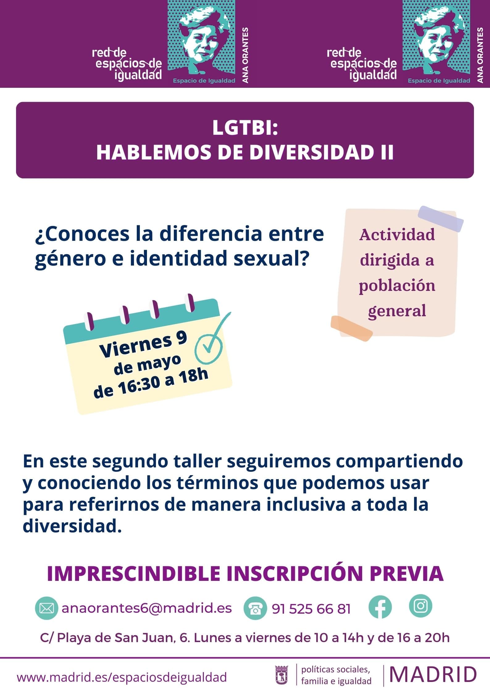 Hablemos de diversidad LGTBI II