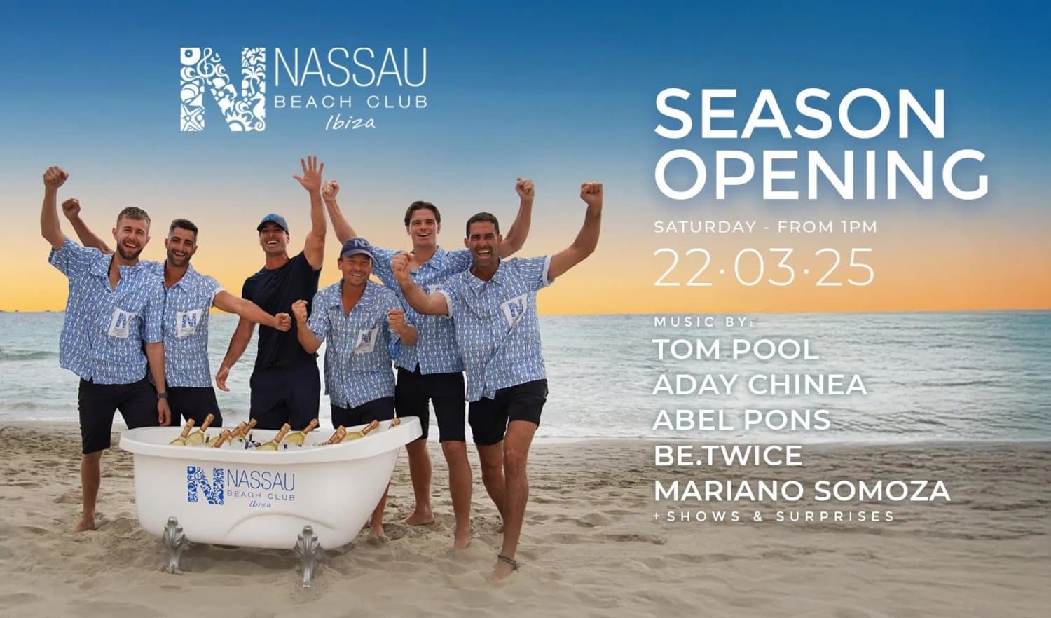 Apertura de Nassau Beach Club 2025