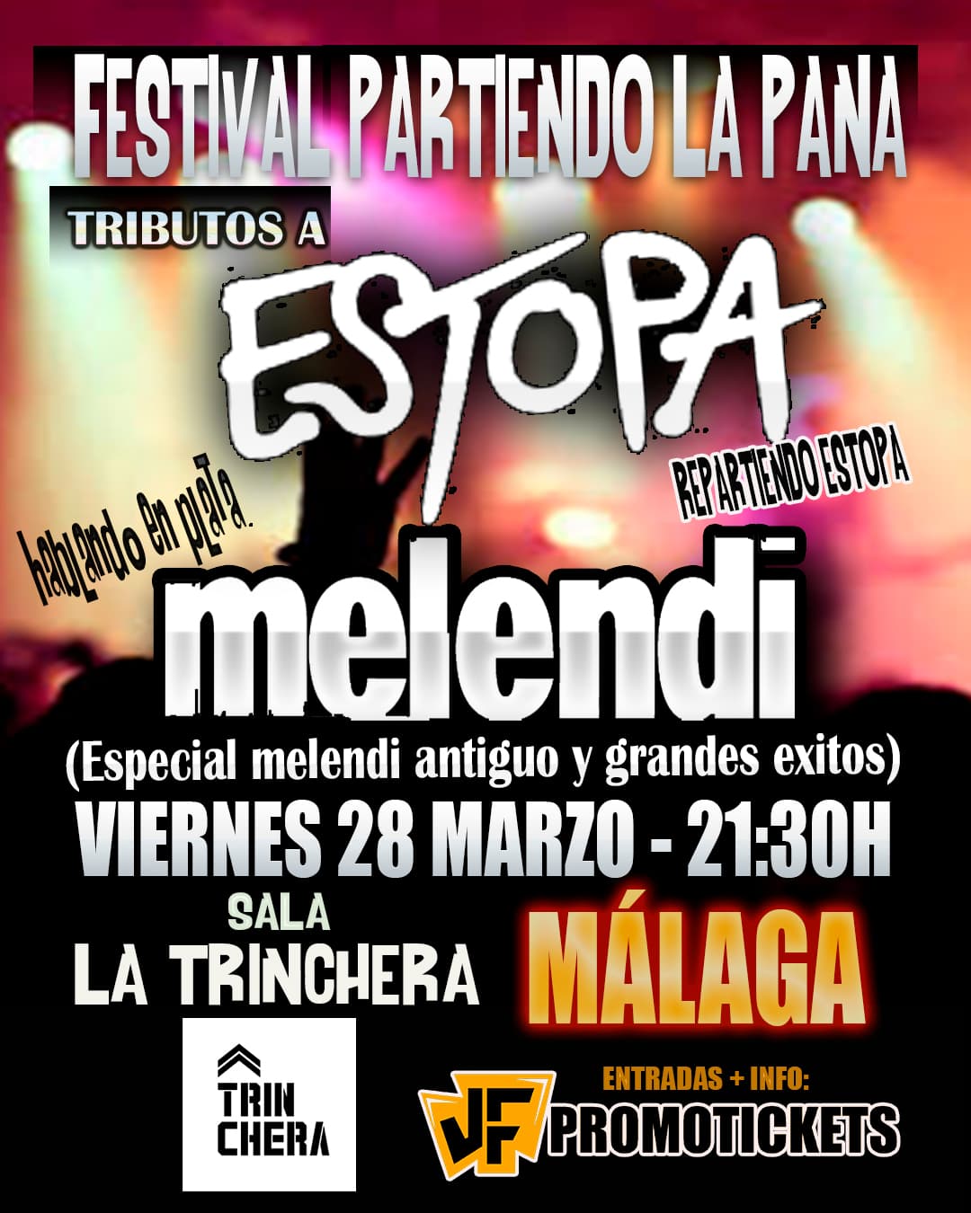 Festival ‘Partiendo la pana’, tributos a Estopa y Melendi