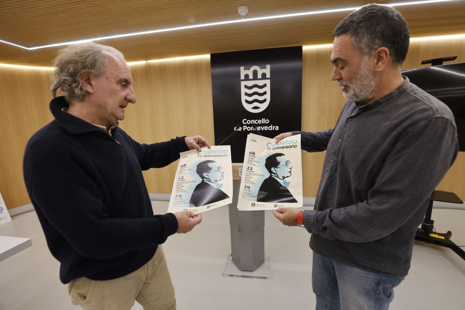 Palestra 75 aniversario de Castelao