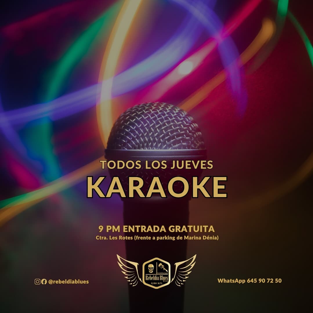 Karaoke at Rebeldía Blues