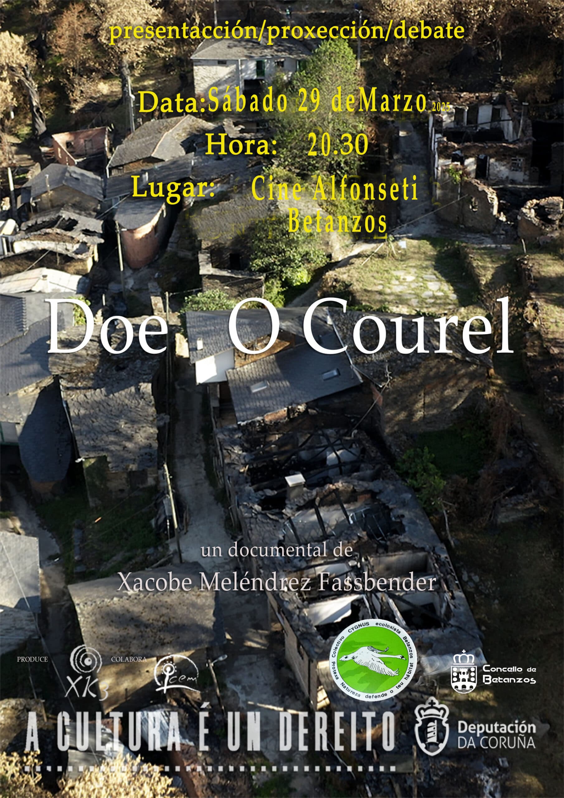 Presentación, proxección e debate do documental “Doe O Courel”