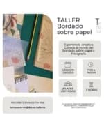 Taller de bordado sobre papel y fotografía