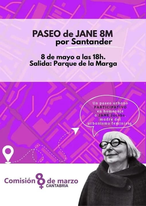 Recorrido urbano por Santander desde una perspectiva feminista