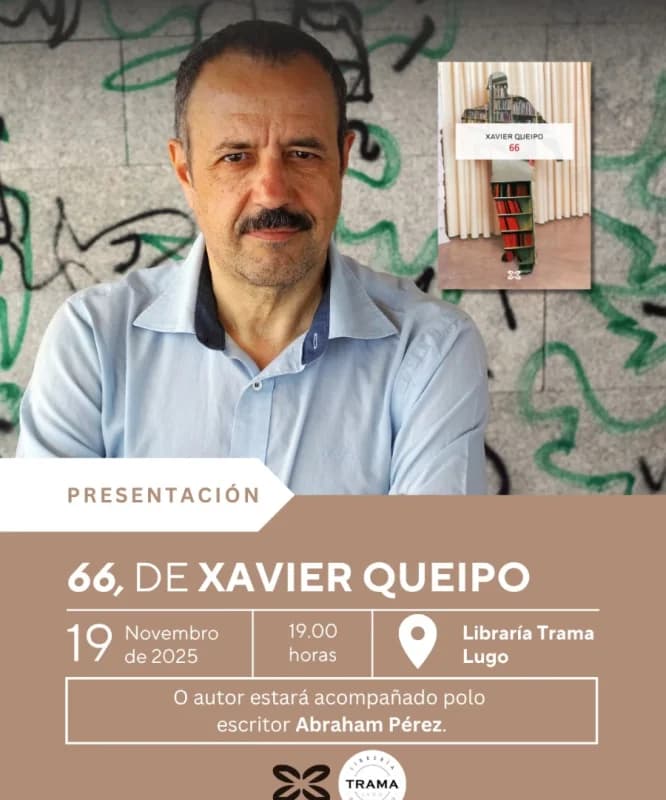 Presentación do libro '66' de Xavier Queipo
