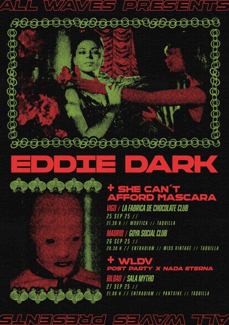 Concierto Eddie Dark (GR) + She Can't Afford Mascara (DK)