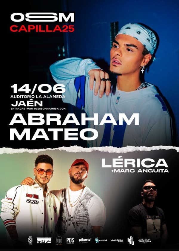 Abraham Mateo + Lérica en Concierto
