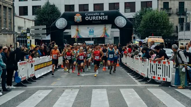 Correndo por Ourense - A Carballeira