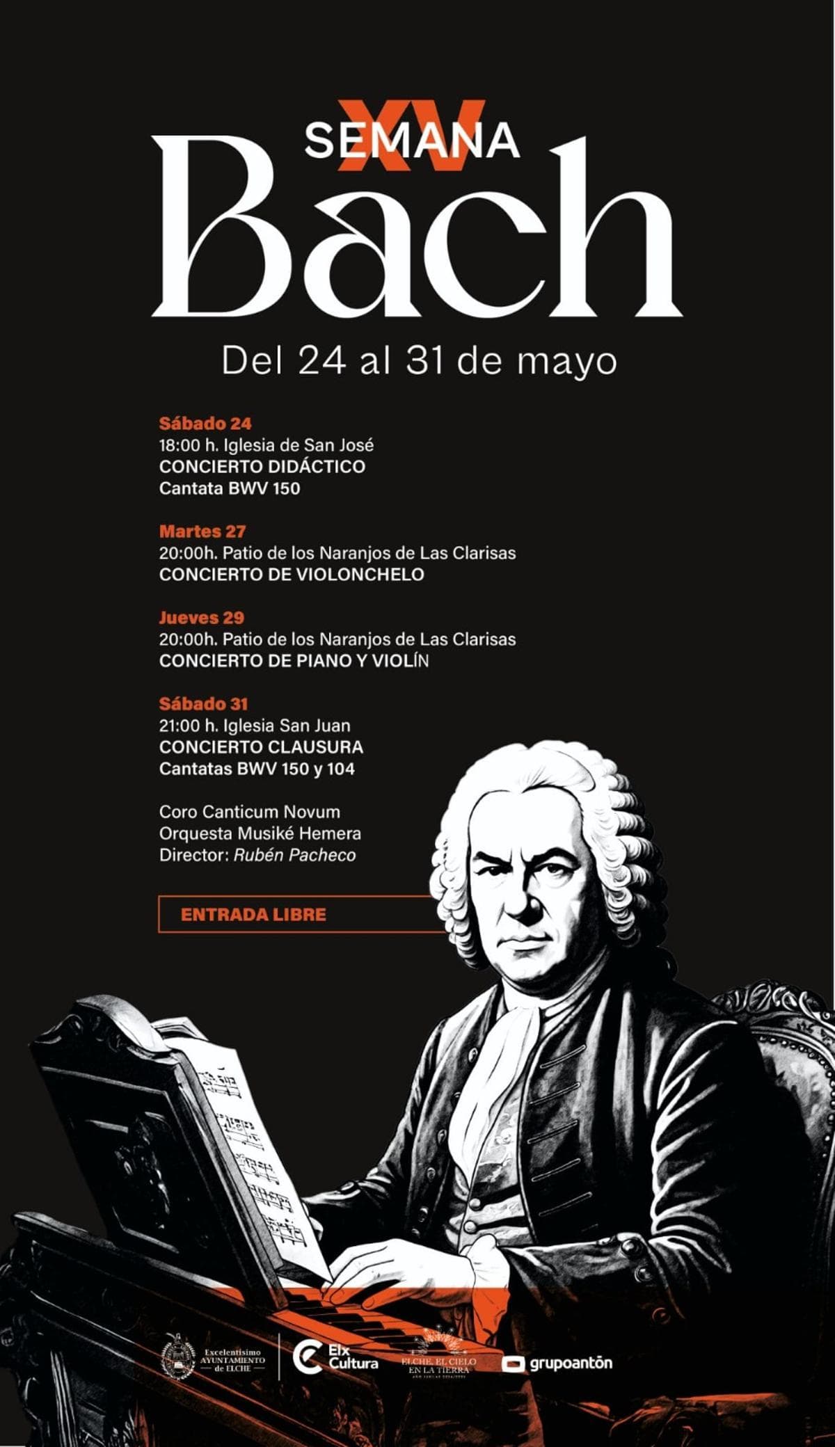 Concierto de piano y violín