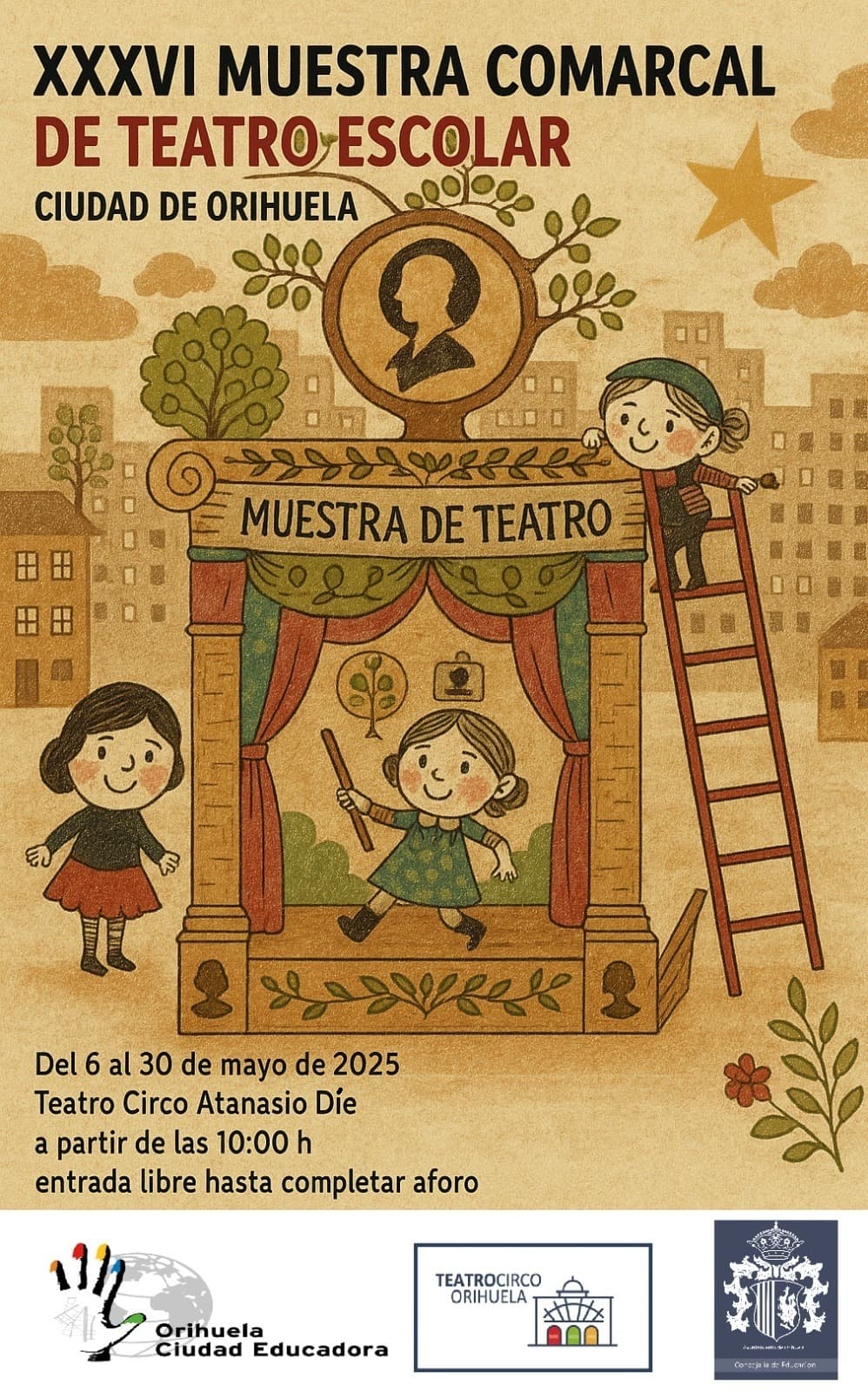 Representación de las obras de teatro 'Te pillé caperucita', 'La flauta mágica' y 'Romeo y Julieta'