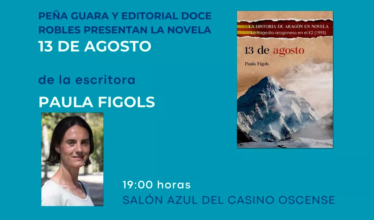 Presentación de la novela '13 de agosto'