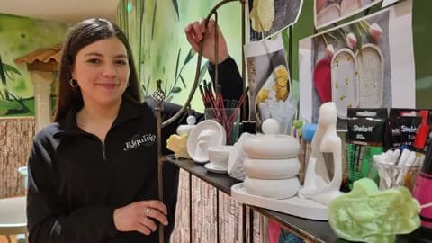 Pintura y elaboración de velas