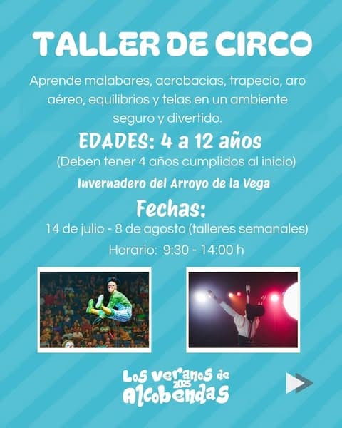 Escuela de Verano de Circo