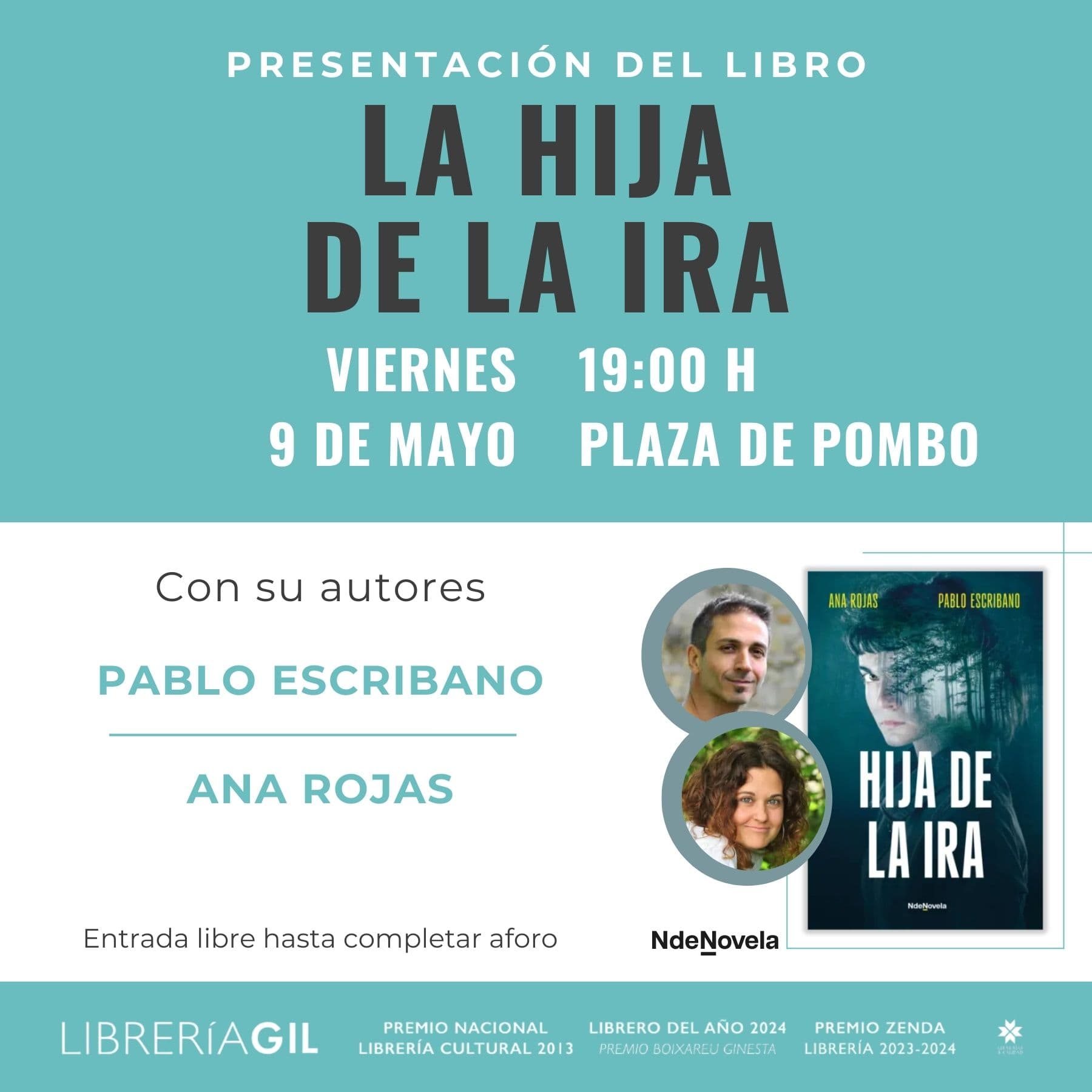 Presentación de "La hija de la ira"