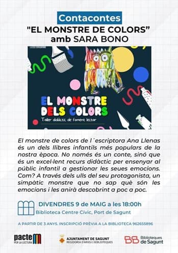 Cuentacuentos 'El monstruo de colores'