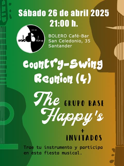 Country - Swing Reunión en el Bolero