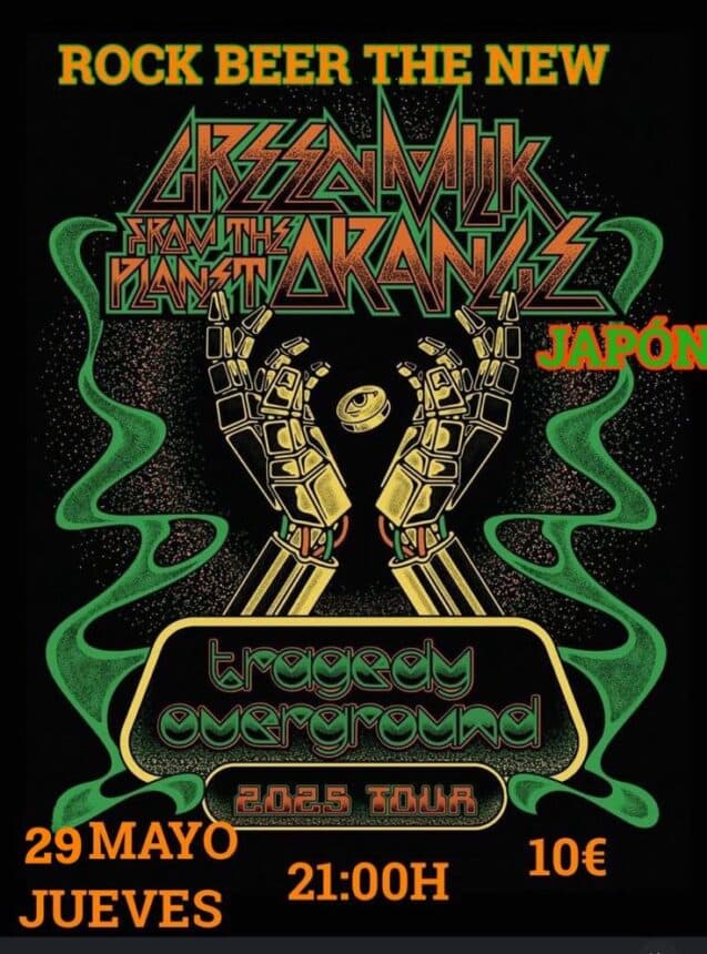 Green Milk from the Planet Orange. 2025 Tour