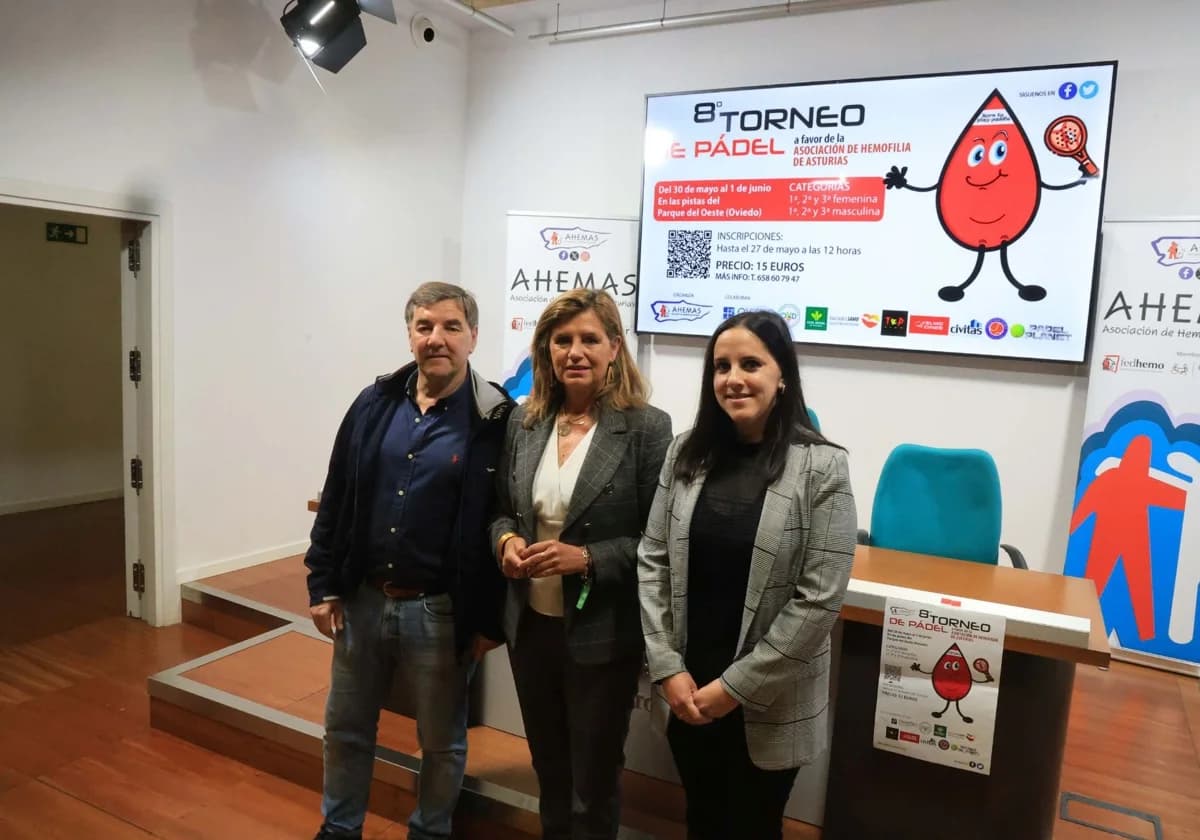 Torneo de Pádel a favor de la Asociación de Hemofilia de Asturias