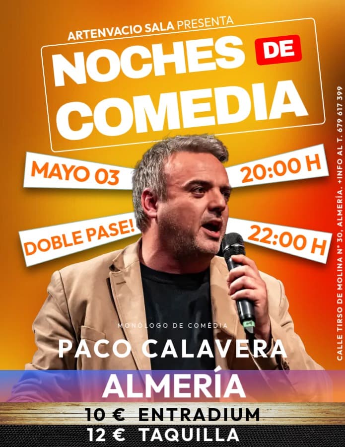 PACO CALAVERA - NOCHES DE COMEDIA
