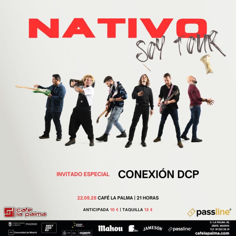 NATIVO SOY TOUR MADRID