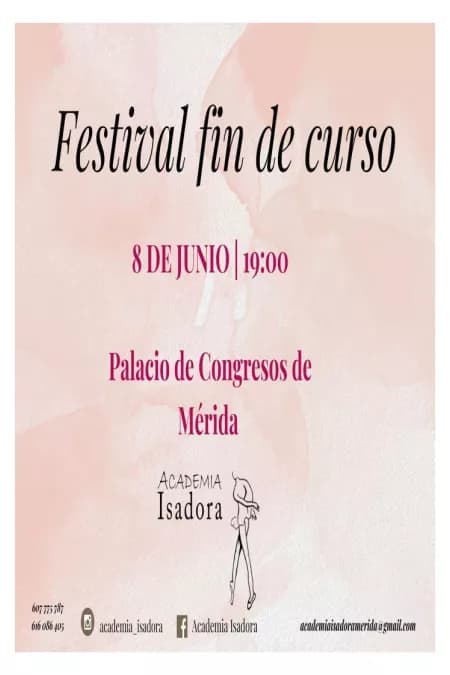 FESTIVAL FIN DE CURSO: ACADEMIA ISADORA