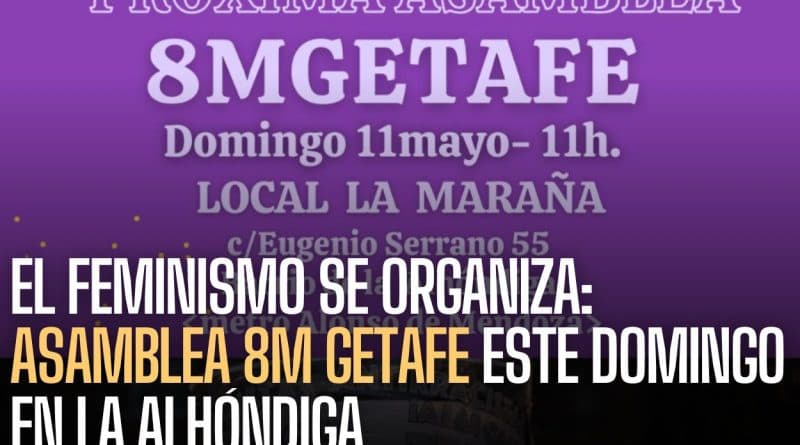 Asamblea 8M Getafe