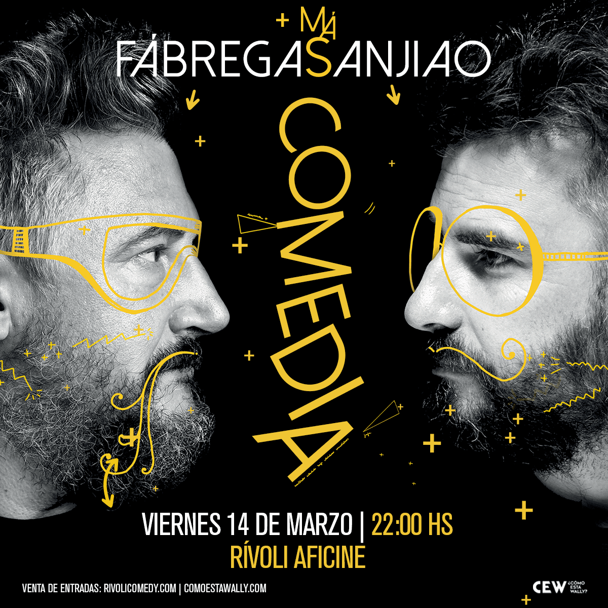 Fábregas + Sanjiao + Comedia