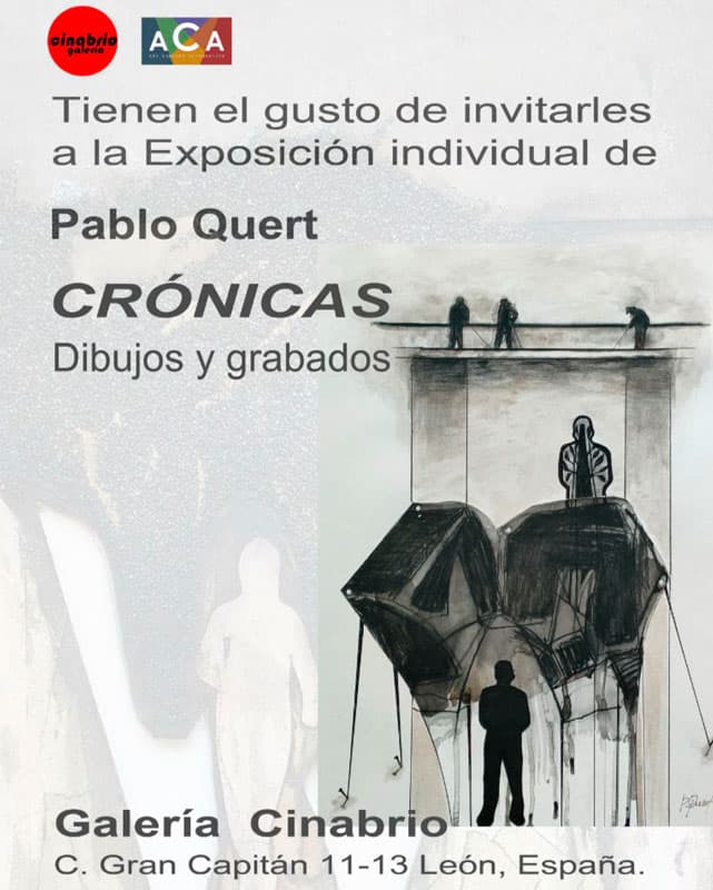 Pablo Quert. Crónicas. Dibujos y grabados