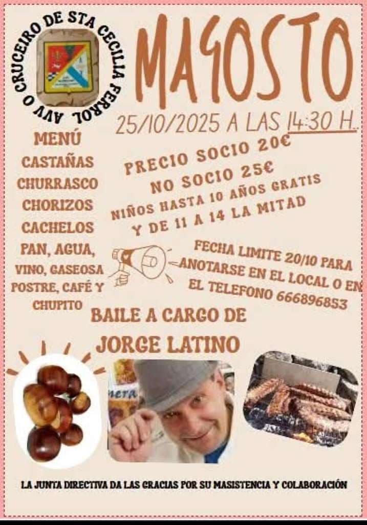 Magosto da A.V.V. O Cruceiro de Santa Cecilia