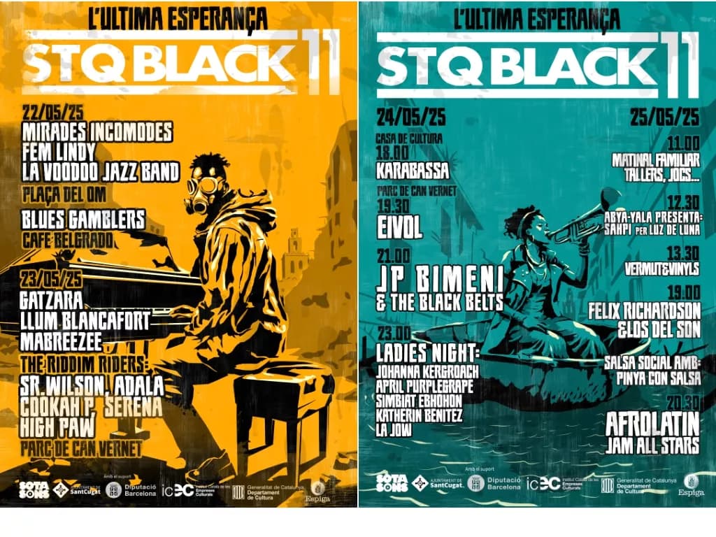 StQBlack. Pregó a càrrec de l'Associació de Joves Africans de Catalunya