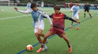 Partido Compostela juvenil vs Sporting de Gijón