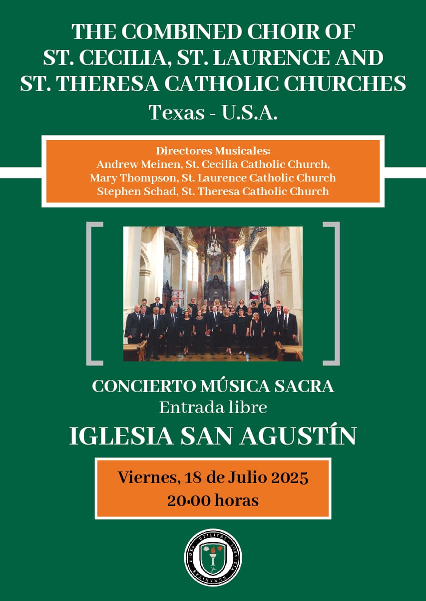Concierto del Coro Combinado St. Cecilia, St. Laurence y St. Theresa