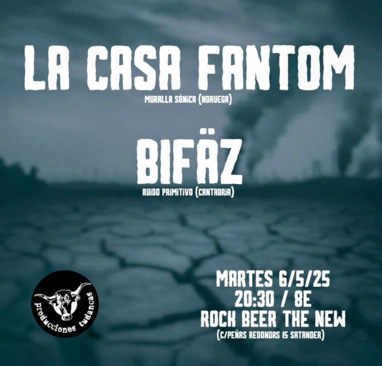La Casa Fantom y Bifäz en concierto