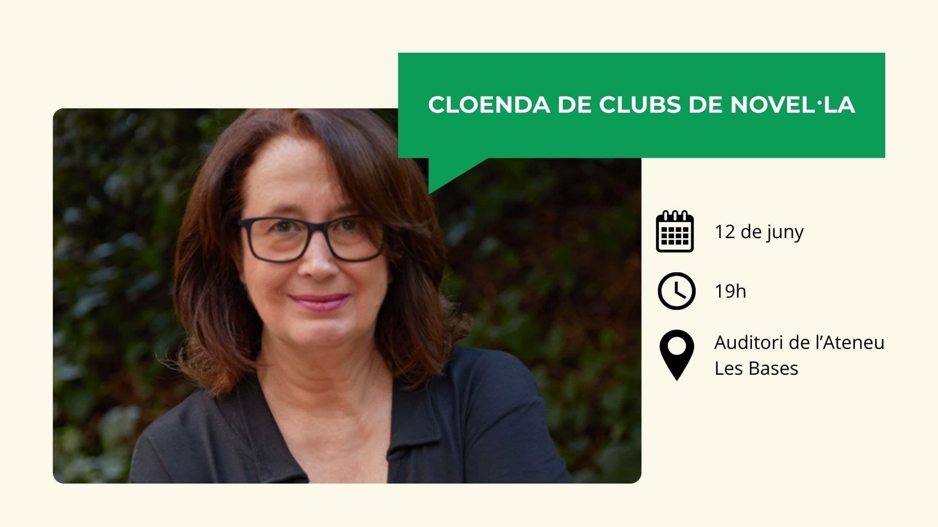 Cloenda curs Clubs de Lectura de Novel·la A + B + C amb Elisenda Roca