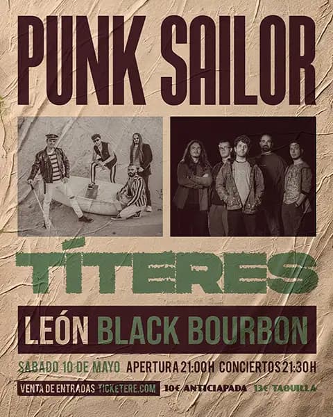 PUNK SAILOR + TÍTERES