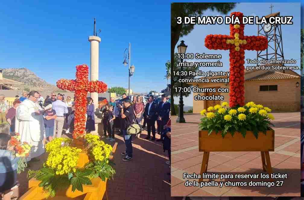 Celebración del Día de la Cruz en El Rellano