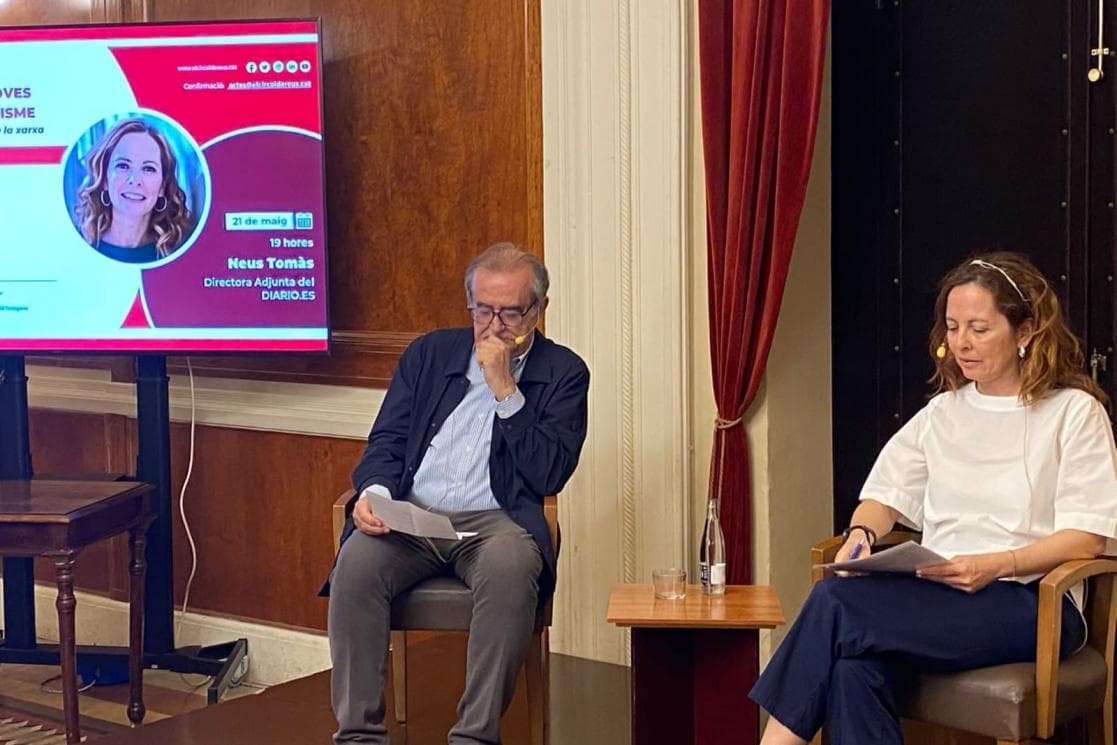Neus Tomàs reivindica el periodisme independent i alerta de la desinformació en una xerrada a El Círcol