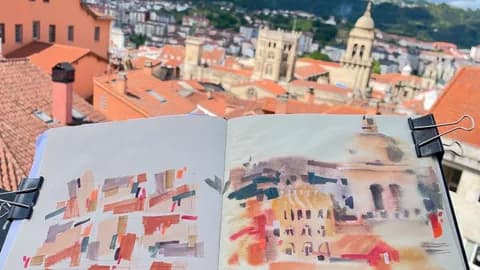 Urban sketching