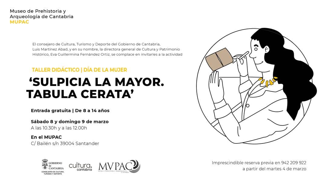 Taller didáctico: "Sulpicia La Mayor. Tabula Cerata"