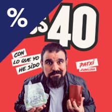 Los 40: con lo que yo he sido - Patxi Zubeldia - Zaragoza