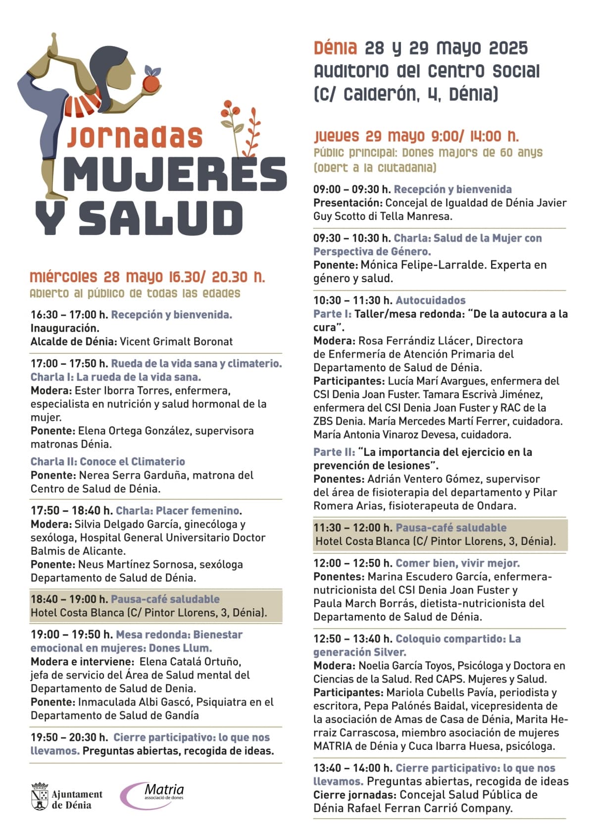 Jornadas "Mujeres y Salud"